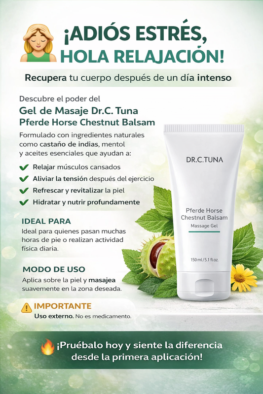 Gel de Masaje Bálsamo de Castaño de Indias Pferde